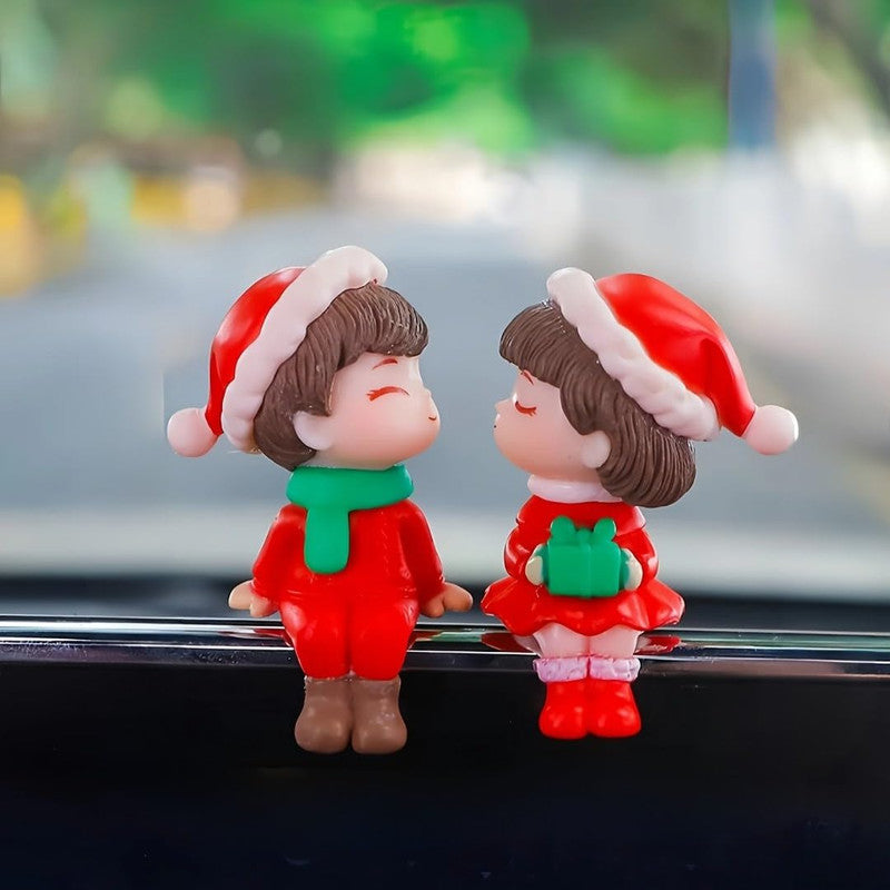 Christmas Couple Miniature Set