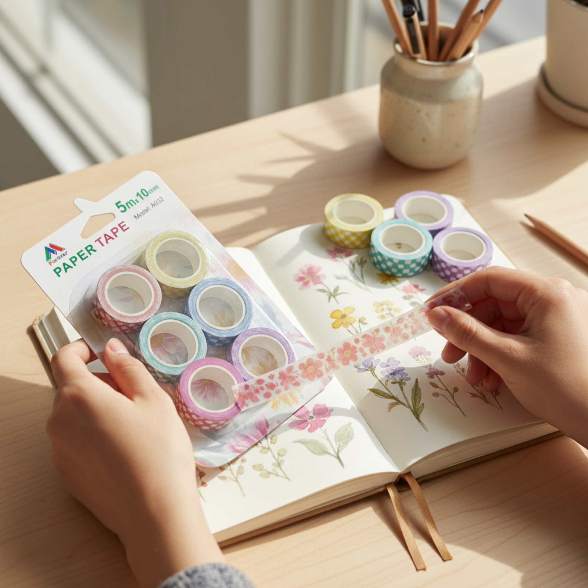 Neon Washi Tape Set - Design 1