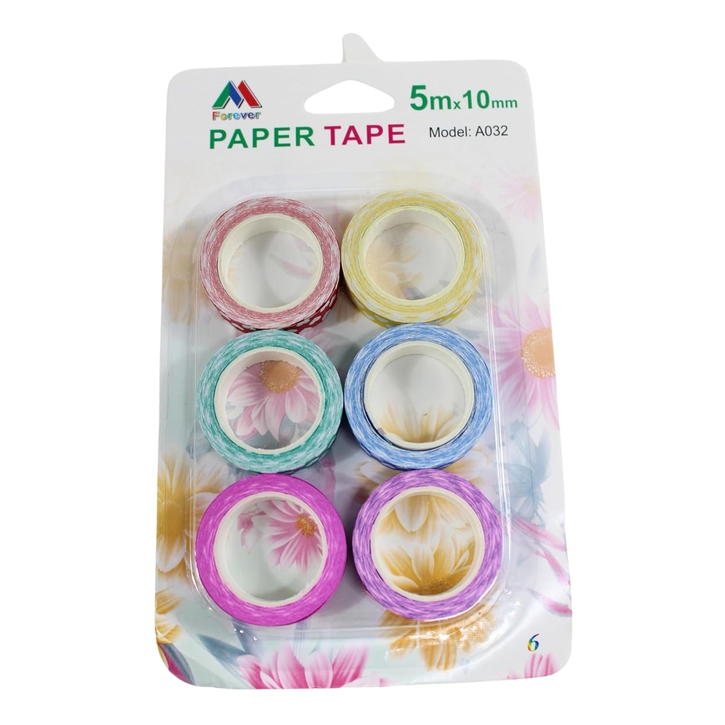 Neon Washi Tape Set - Design 4